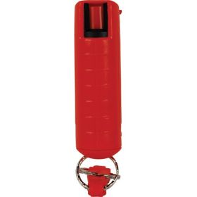 Pepper Shot 1.2% MC 1/2 oz  hard case belt clip  keychain red