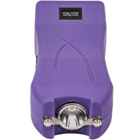 Recharge Runt 80,000,000  stun gun flashlight disable pin Purple