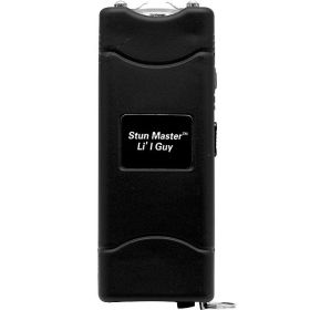 Lil Guy 60,000,000  Stun Gun W/flashlight Nylon Holster Black