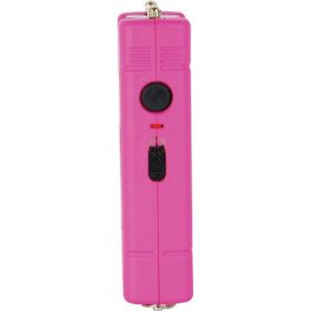 Lil Guy 60,000,000 Stun Gun W/flashlight Nylon Holster Pink