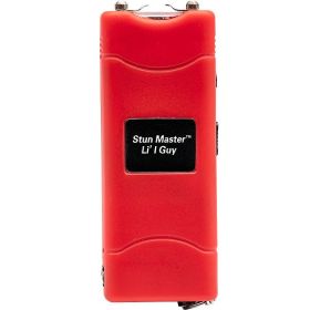 Lil Guy 60,000,000  Stun Gun W/flashlight Nylon Holster Red