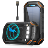 20000 mAh Wireless Solar Charger Phone Accessories Universal