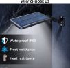 2Pack Solar Lights 48LED Waterproof Motion Sensor 3 Modes