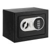 17E Home Use Electronic Password Steel Plate Safe  Black  XH
