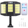 Solar Wall  Remote Control Wireless Lamps IP45 Waterproof