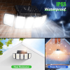 300 LED Motion Sensor Outdoor Lights 5 Heads 360  Adj. 2Pack