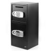 Double Door Iron Security Lock Digital Cash  Safe Depository Box