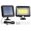 Solar WallLights Outdoor 100LED MotionSensor IP65 Waterproof