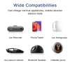 Car one tow two point cigarette device USB1 + Type-C
