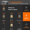 Inowel Solar Outdoor Wall Light Dusk to Dawn Lantern LED IP44