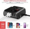 1+3 Car smoke lighter, car refrigerator charging power supply,