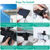 Solar Lights Outdoor Motion Sensor Solar Panel 4 Heads 333Pcs