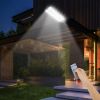 Solar Wall Light  PIR Motion Waterproof, Remote,Garage Garden