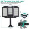 Solar Wall Light Outdoor 264Pcs LED Beads PIR Motion Sensor