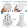 Wireless LED Spotlight 90 Degree Motion Sensor Operated