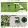 Solar Ultrasonic Animal Repeller   Light USB Charge Motion