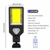 COB Solar Light Motion Sensor 3 Modes Lamp Outdoor  Garden