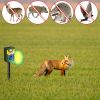Solar Ultrasonic Animal Repeller   Light USB Charge Motion