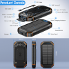 20000 mAh Wireless Solar Charger Phone Accessories Universal