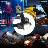 Rechargeable MotionSensor Headlamp 9 Modes PhoneCharging