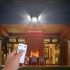 Solar Wall  Remote Control Wireless Lamps IP45 Waterproof