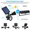 Solar Power Motion  Spotlights 2000lm Security w/ Dual Head