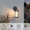Dusk to Dawn Sensor Outdoor Wall Light  Aluminum Wall Sconce
