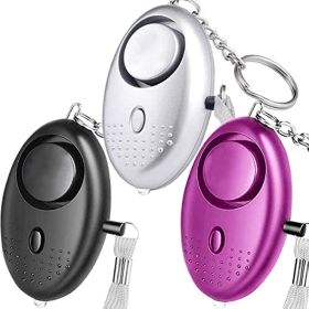 3packs Emergency Personal Alarm, 140DB  Siren Keychain (Quantity: 3 Packs)