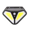 1pc Solar LED Security Light Waterproof Motion Sensor 3 Modes