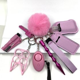 C Personal Safety Survival Women Alarm  Self Defense Keychain (style: Style3)
