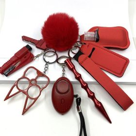 C Personal Safety Survival Women Alarm  Self Defense Keychain (style: Style8)