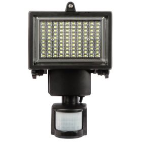 Solar Lights 1000lm Sensitivity 120 Degree Motion Sensor IP65 (Color: Black)