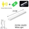 21cm/30cm USB rechargeable LED NightLight PIR Motion Sense