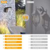 Inowel Wall Light Outdoor PIR Sensor LED Round Wall Sconce