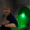 Colorful Toilet Bowl Lights Motion Sensor LED Close stool Lights