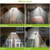 Solar Lights Outdoor 188 LEDs 1600lm  Motion Sensor 270¬∞