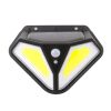 1pc Solar LED Security Light Waterproof Motion Sensor 3 Modes