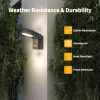 Inowel Wall Light Outdoor PIR Sensor LED Round Wall Sconce